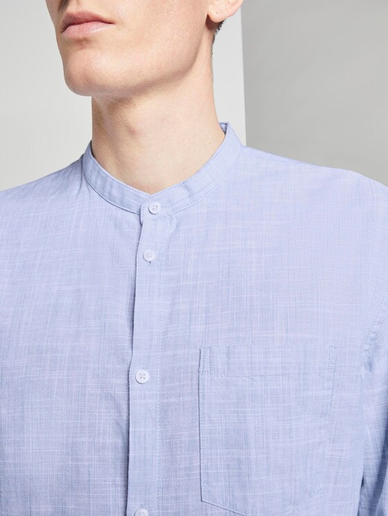 Strukturiertes Hemd mit Turn-Ups - Männer - Blue Younder Strukturiertes Hemd mit Turn-Ups - Männer - Blue Younder - 9 - TOM TAILOR Denim