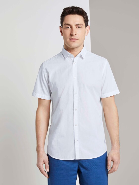 Kariertes Hemd - Männer - White Kariertes Hemd - Männer - White - 1 - TOM TAILOR