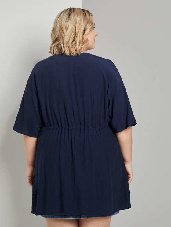 Blazer in a kimono look - Women - Real Navy Blue Blazer in a kimono look - Women - Real Navy Blue - 2 - My True Me