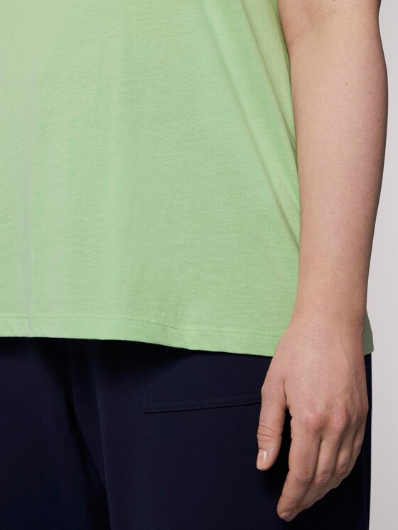 T-Shirt mit Artwork - Frauen - light pistachio green T-Shirt mit Artwork - Frauen - light pistachio green - 10 - My True Me