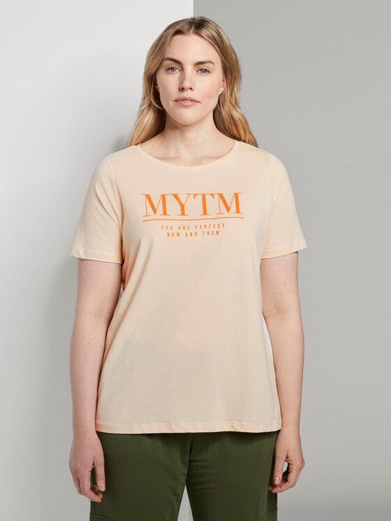 T-Shirt mit Artwork - Frauen - cotton fluff T-Shirt mit Artwork - Frauen - cotton fluff - 1 - My True Me