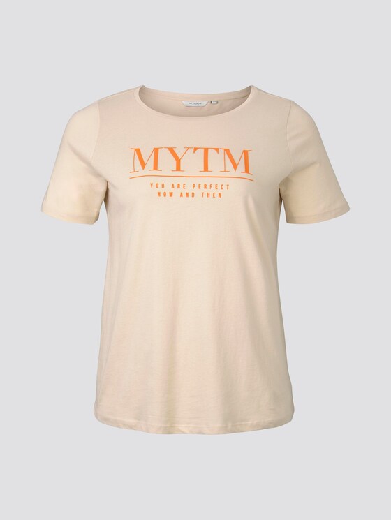 T-Shirt mit Artwork - Frauen - cotton fluff T-Shirt mit Artwork - Frauen - cotton fluff - 7 - My True Me