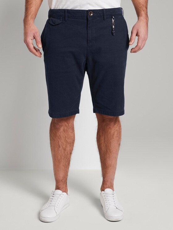 Josh regular slim chino shorts - Men - Sky Captain Blue Josh regular slim chino shorts - Men - Sky Captain Blue - 1 - Men Plus