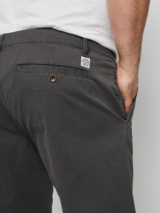 Josh Regular Slim Chino Shorts - Männer - grey small t design Josh Regular Slim Chino Shorts - Männer - grey small t design - 10 - Men Plus