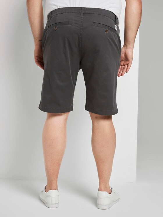 Josh Regular Slim Chino Shorts - Männer - grey small t design Josh Regular Slim Chino Shorts - Männer - grey small t design - 2 - Men Plus