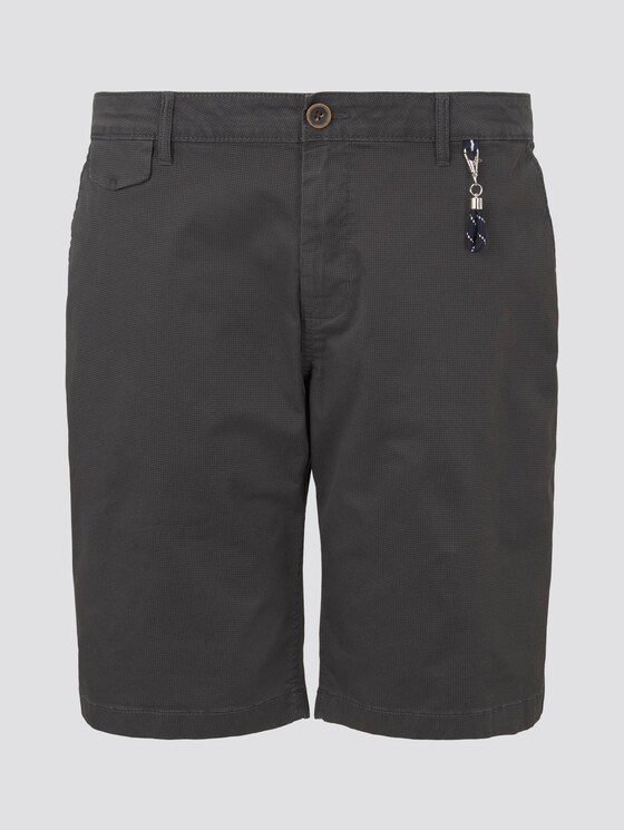 Josh Regular Slim Chino Shorts - Männer - grey small t design Josh Regular Slim Chino Shorts - Männer - grey small t design - 7 - Men Plus