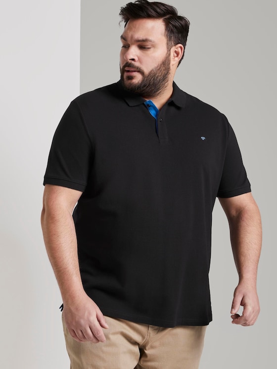 Poloshirt mit Logo-Stickerei - Männer - Black Poloshirt mit Logo-Stickerei - Männer - Black - 5 - Men Plus