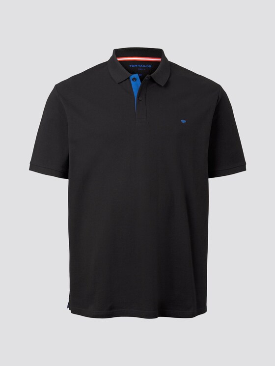 Poloshirt mit Logo-Stickerei - Männer - Black Poloshirt mit Logo-Stickerei - Männer - Black - 7 - Men Plus