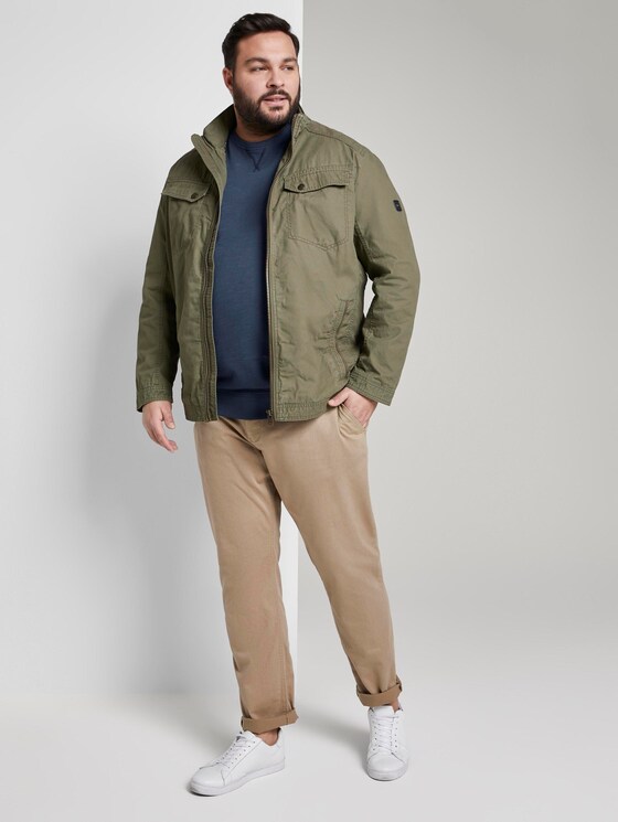 Schlichtes Sweatshirt - Männer - Sky Captain Blue Schlichtes Sweatshirt - Männer - Sky Captain Blue - 3 - Men Plus