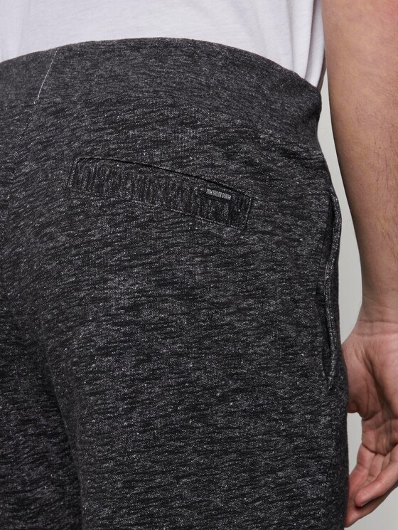 Sweat-Shorts in Melange-Optik - Männer - Black Non-Solid Sweat-Shorts in Melange-Optik - Männer - Black Non-Solid - 10 - TOM TAILOR Denim