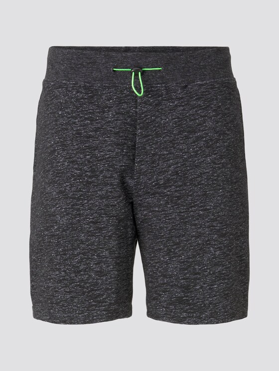 Sweat-Shorts in Melange-Optik - Männer - Black Non-Solid Sweat-Shorts in Melange-Optik - Männer - Black Non-Solid - 7 - TOM TAILOR Denim