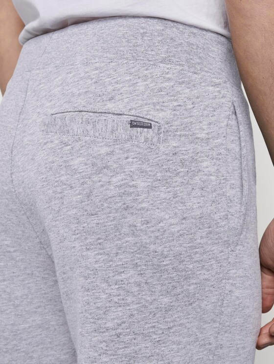 Sweat-Shorts in Melange-Optik - Männer - Light Stone Grey Melange Sweat-Shorts in Melange-Optik - Männer - Light Stone Grey Melange - 10 - TOM TAILOR Denim