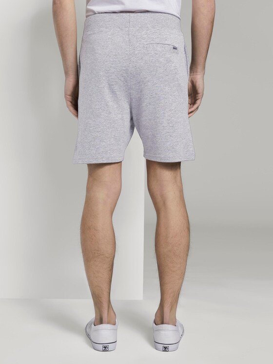 Sweat-Shorts in Melange-Optik - Männer - Light Stone Grey Melange Sweat-Shorts in Melange-Optik - Männer - Light Stone Grey Melange - 2 - TOM TAILOR Denim