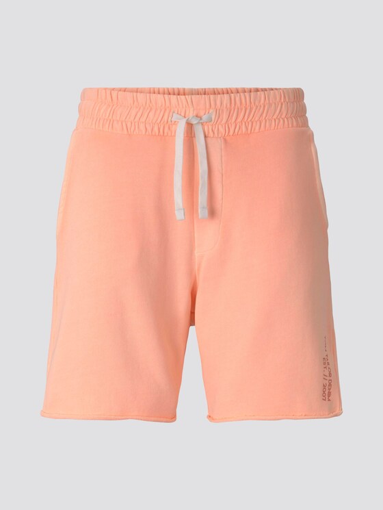 Sweat-Shorts im Washed-Look - Männer - papaya neon orange Sweat-Shorts im Washed-Look - Männer - papaya neon orange - 7 - TOM TAILOR Denim