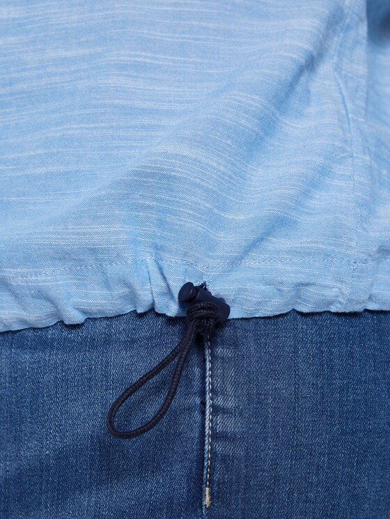 Curvy - Chambray-Bluse - Frauen - Mid Blue Chambray Curvy - Chambray-Bluse - Frauen - Mid Blue Chambray - 10 - My True Me