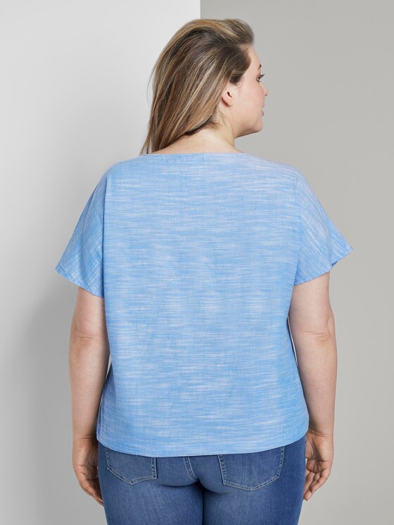 Curvy - Chambray-Bluse - Frauen - Mid Blue Chambray Curvy - Chambray-Bluse - Frauen - Mid Blue Chambray - 2 - My True Me