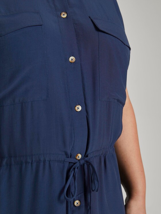 Bluse im Utility-Look - Frauen - Real Navy Blue Bluse im Utility-Look - Frauen - Real Navy Blue - 10 - My True Me