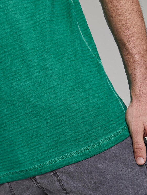Gestreiftes T-Shirt mit NYC-Print - Männer - rich meadow green Gestreiftes T-Shirt mit NYC-Print - Männer - rich meadow green - 10 - TOM TAILOR