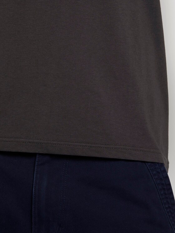 Top mit Schrift-Print - Männer - Phanton Dark Grey Top mit Schrift-Print - Männer - Phanton Dark Grey - 10 - TOM TAILOR