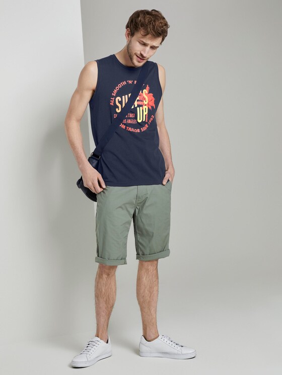 Top mit Schrift-Print - Männer - Black Iris Blue Top mit Schrift-Print - Männer - Black Iris Blue - 3 - TOM TAILOR