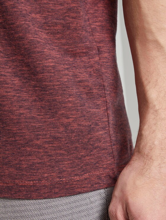 T-Shirt mit Schrift-Print - Männer - neon pink fine stripe T-Shirt mit Schrift-Print - Männer - neon pink fine stripe - 10 - TOM TAILOR