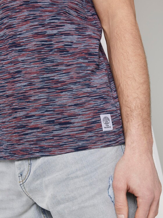 Gestreiftes T-Shirt - Männer - navy neon space dye Gestreiftes T-Shirt - Männer - navy neon space dye - 10 - TOM TAILOR