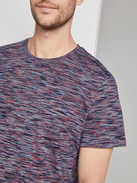 Gestreiftes T-Shirt - Männer - navy neon space dye Gestreiftes T-Shirt - Männer - navy neon space dye - 9 - TOM TAILOR