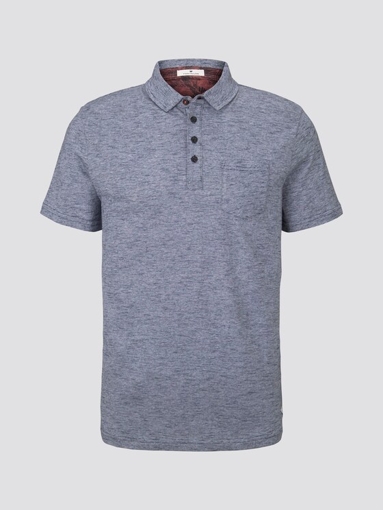 Gestreiftes Poloshirt - Männer - Navy Yarn-Dye Stripe Gestreiftes Poloshirt - Männer - Navy Yarn-Dye Stripe - 7 - TOM TAILOR