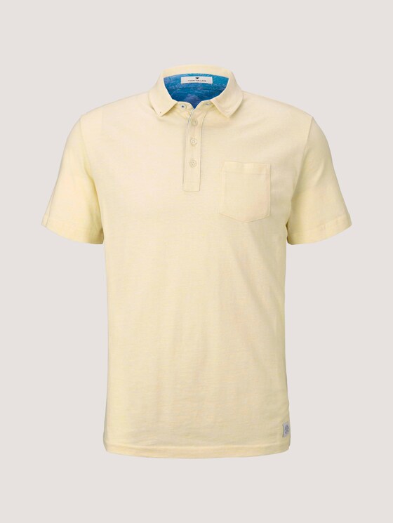 Gestreiftes Poloshirt - Männer - yellow fine stripe Gestreiftes Poloshirt - Männer - yellow fine stripe - 7 - TOM TAILOR