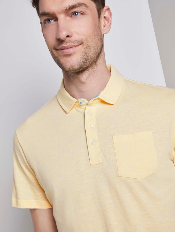Gestreiftes Poloshirt - Männer - yellow fine stripe Gestreiftes Poloshirt - Männer - yellow fine stripe - 9 - TOM TAILOR