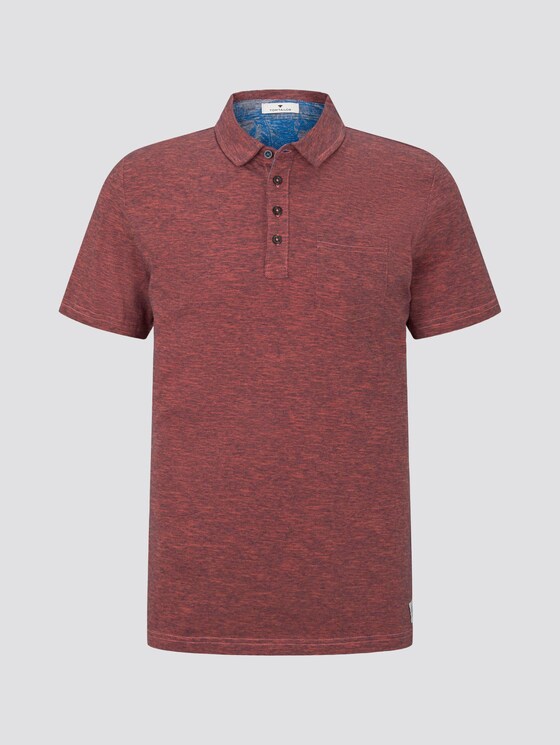 Gestreiftes Poloshirt - Männer - neon pink fine stripe Gestreiftes Poloshirt - Männer - neon pink fine stripe - 7 - TOM TAILOR