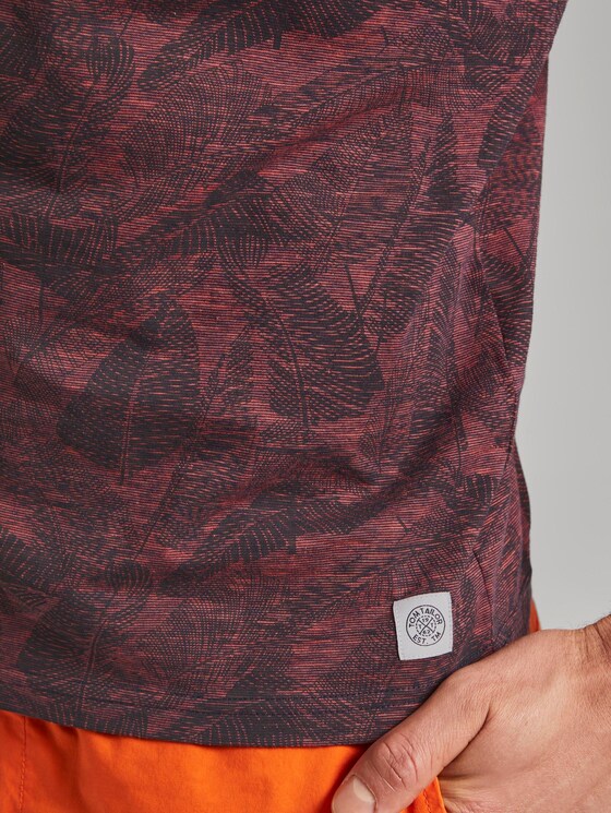 Gemustertes Poloshirt - Männer - neon pink fine stripe Gemustertes Poloshirt - Männer - neon pink fine stripe - 10 - TOM TAILOR
