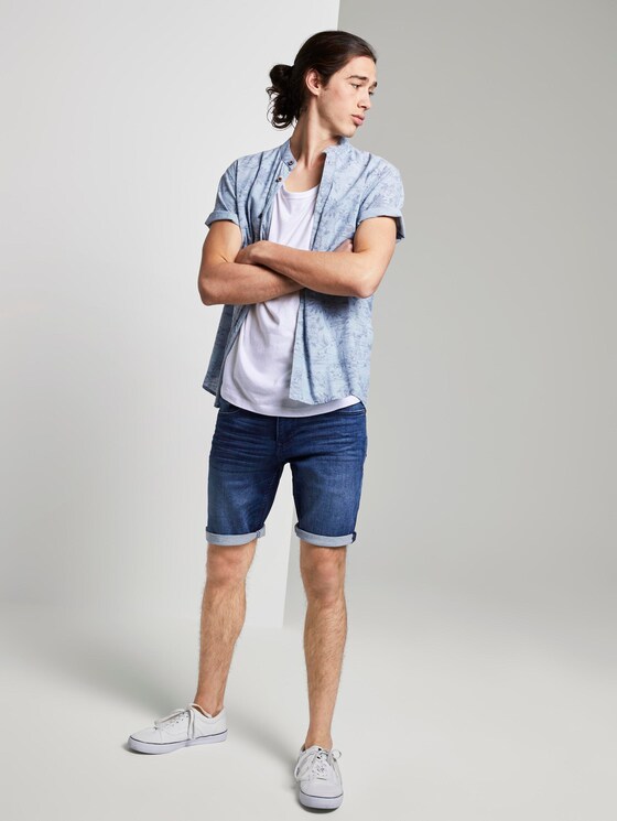 Strukturiertes Top - Männer - White Strukturiertes Top - Männer - White - 3 - TOM TAILOR Denim