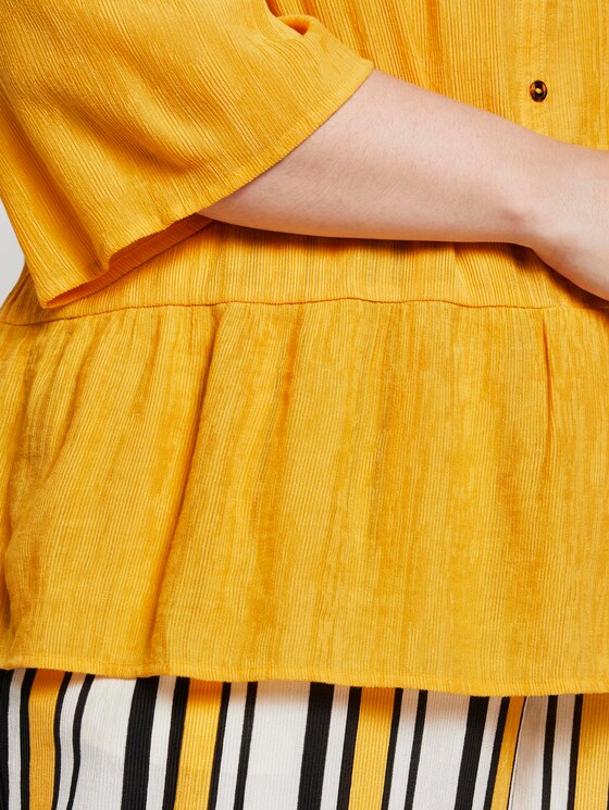 Sommerliche Tunika mit Quasten-Details - Frauen - deep golden yellow Sommerliche Tunika mit Quasten-Details - Frauen - deep golden yellow - 10 - My True Me