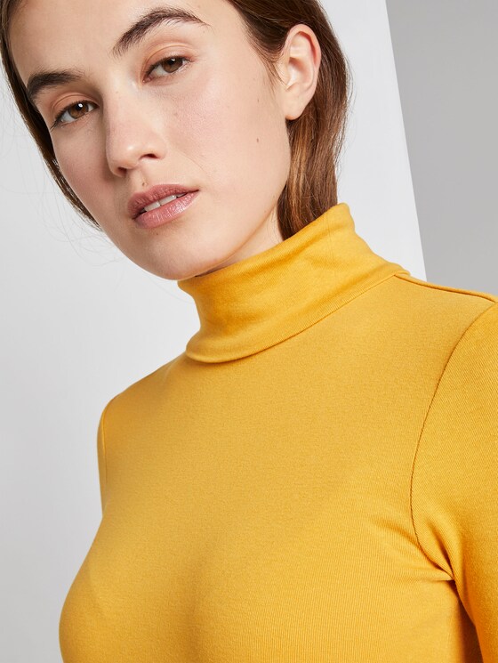 Langarmshirt mit Turtleneck - Frauen - Sunflower Langarmshirt mit Turtleneck - Frauen - Sunflower - 9 - TOM TAILOR Denim