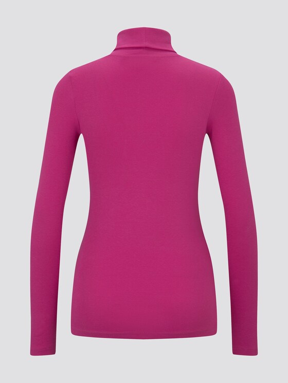 hemd met lange mouwen en nektrui - Vrouwen - Rose Violet hemd met lange mouwen en nektrui - Vrouwen - Rose Violet - 8 - TOM TAILOR Denim
