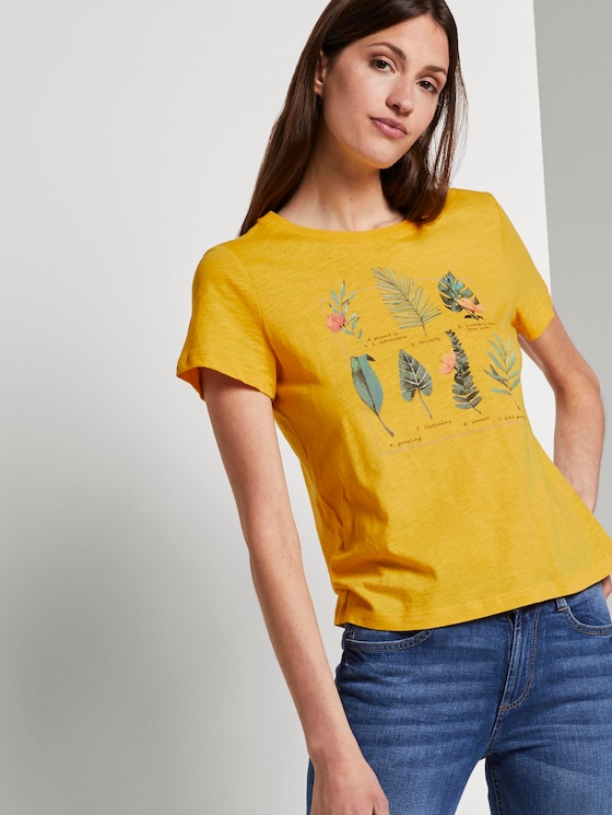 T-Shirt mit Collagen-Print - Frauen - Sunflower T-Shirt mit Collagen-Print - Frauen - Sunflower - 5 - TOM TAILOR