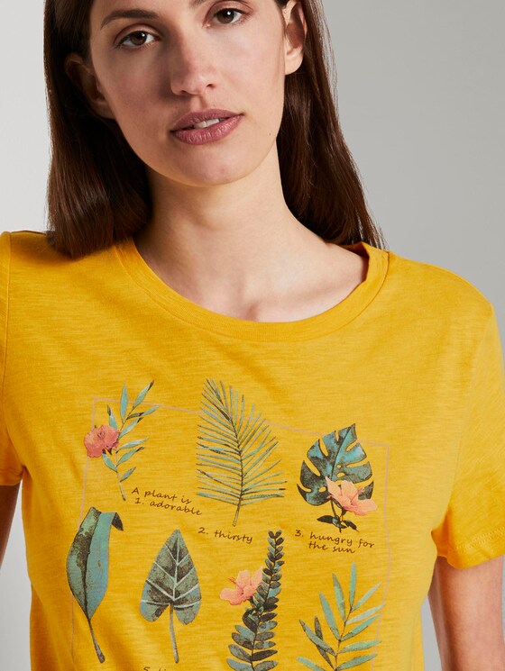 T-Shirt mit Collagen-Print - Frauen - Sunflower T-Shirt mit Collagen-Print - Frauen - Sunflower - 9 - TOM TAILOR