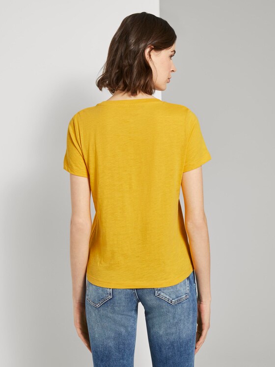 T-Shirt with a collage print - Women - deep golden yellow T-Shirt with a collage print - Women - deep golden yellow - 2 - TOM TAILOR