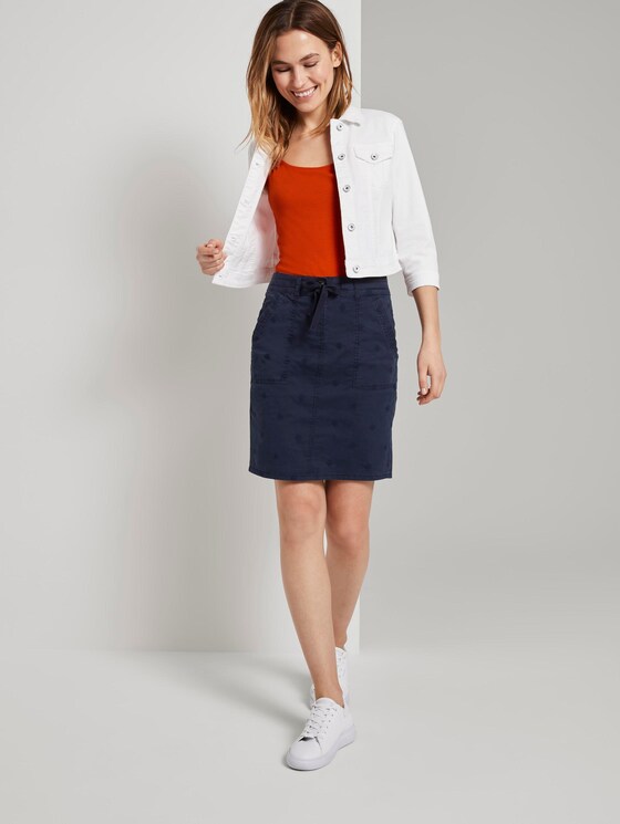 Basic Top mit Spaghettiträgern - Frauen - strong flame orange Basic Top mit Spaghettiträgern - Frauen - strong flame orange - 3 - TOM TAILOR