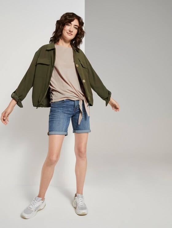 Top mit Knotendetail - Frauen - soft vanilla Top mit Knotendetail - Frauen - soft vanilla - 3 - TOM TAILOR