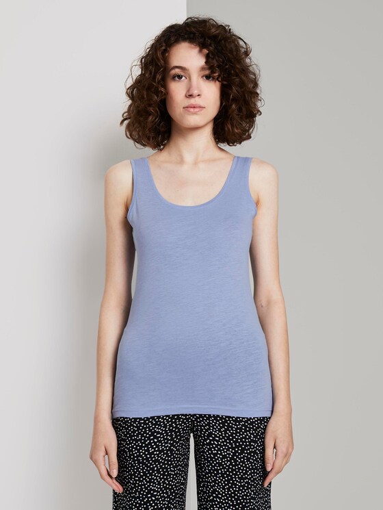 Jersey Top - Frauen - Parisienne Blue Jersey Top - Frauen - Parisienne Blue - 1 - TOM TAILOR