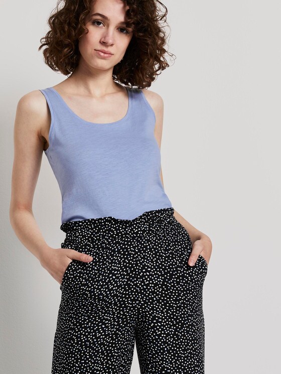 Jersey Top - Frauen - Parisienne Blue Jersey Top - Frauen - Parisienne Blue - 5 - TOM TAILOR