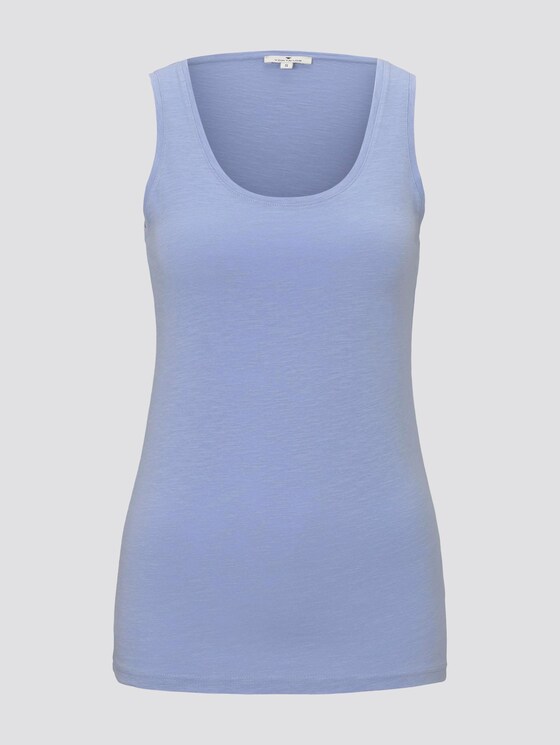 Jersey Top - Frauen - Parisienne Blue Jersey Top - Frauen - Parisienne Blue - 7 - TOM TAILOR