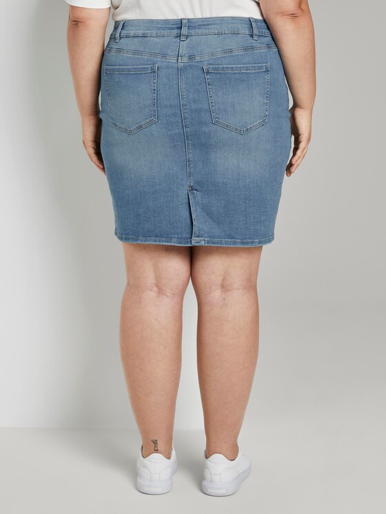 Jeansrock im Washed-Look - Frauen - Destroyed Light Stone Blue Den Jeansrock im Washed-Look - Frauen - Destroyed Light Stone Blue Den - 2 - My True Me