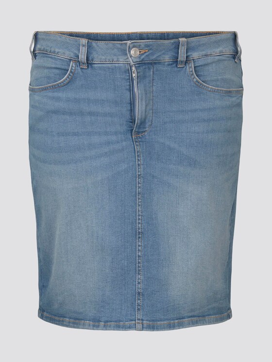 Jeansrock im Washed-Look - Frauen - Destroyed Light Stone Blue Den Jeansrock im Washed-Look - Frauen - Destroyed Light Stone Blue Den - 7 - My True Me