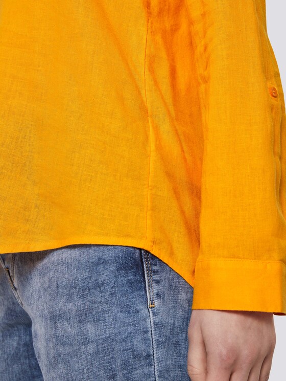 Tunic with turn-ups - Women - orange yellow Tunic with turn-ups - Women - orange yellow - 10 - TOM TAILOR Denim