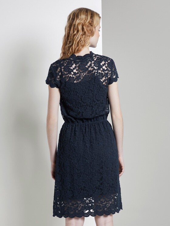 Spitzenkleid mit Stehkragen - Frauen - Sky Captain Blue Spitzenkleid mit Stehkragen - Frauen - Sky Captain Blue - 2 - TOM TAILOR
