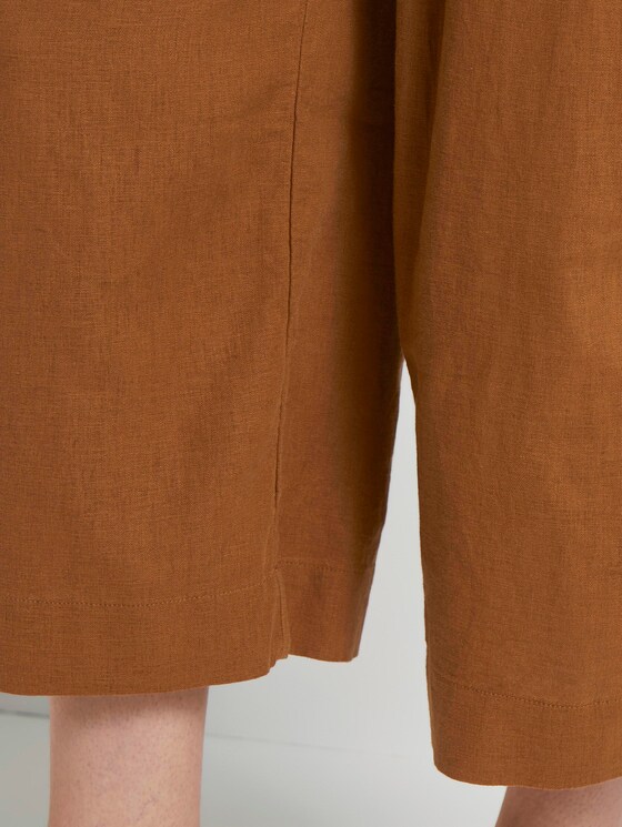 Culotte mit elastischem Bund - Frauen - mango brown Culotte mit elastischem Bund - Frauen - mango brown - 10 - TOM TAILOR Denim