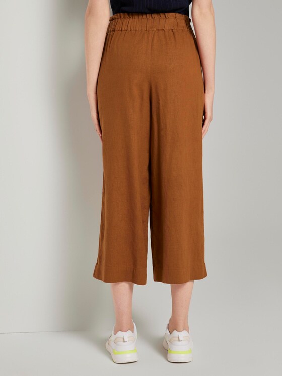 Culotte mit elastischem Bund - Frauen - mango brown Culotte mit elastischem Bund - Frauen - mango brown - 2 - TOM TAILOR Denim
